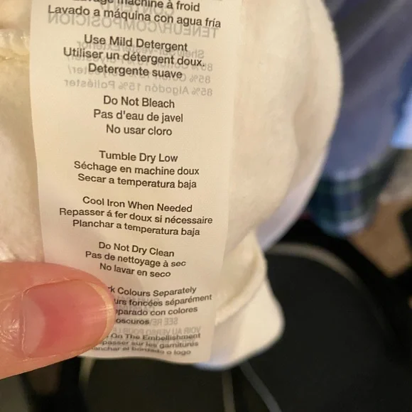 New with tags ladies white hooded sweatshirt by Merrell size XL - Picture 10 of 11